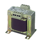 Photo of a single-phase transformer for isolating and control IP00